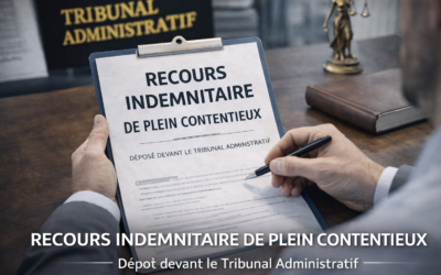Le recours indemnitaire de plein contentieux [Accident de service – Maladie professionnelle]